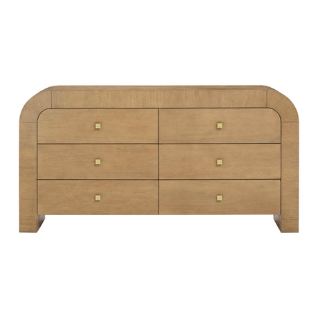 Hump 6 Drawer Dresser by TOV Furniture at Eve Furniture