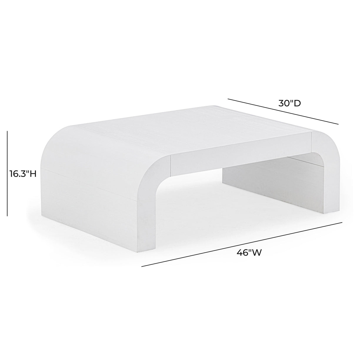Hump Coffee Table by TOV Furniture at Eve Furniture
