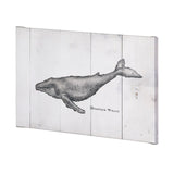 Humpback Whale by Mercana Studio a Hand Embellished Textured Canvas by Mercana at Eve Furniture