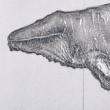 Humpback Whale by Mercana Studio a Hand Embellished Textured Canvas by Mercana at Eve Furniture