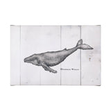 Humpback Whale by Mercana Studio a Hand Embellished Textured Canvas by Mercana at Eve Furniture
