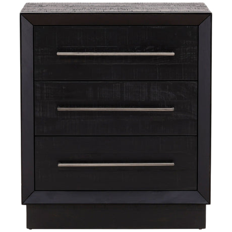 Humphreys Nightstand, Black by Dovetail at Eve Furniture