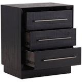 Humphreys Nightstand, Black by Dovetail at Eve Furniture