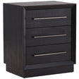 Humphreys Nightstand, Black by Dovetail at Eve Furniture