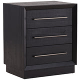 Humphreys Nightstand, Black by Dovetail at Eve Furniture