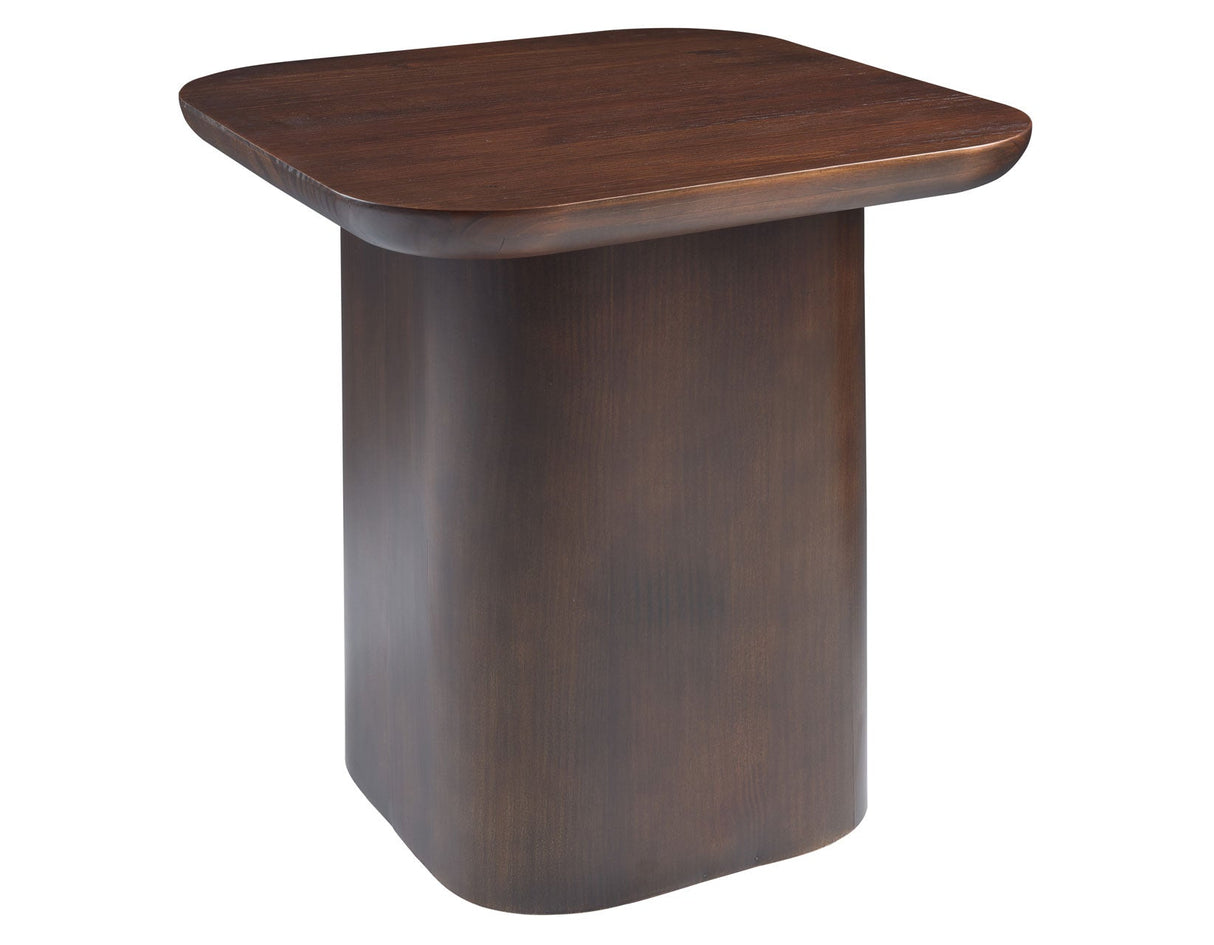 Hunter 22″ Solid Wood End Table by Steve Silver at Eve Furniture