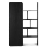 Hunter 48" Bookshelves in Black by Home Trends & Design at Eve Furniture
