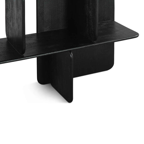 Hunter 48" Bookshelves in Black by Home Trends & Design at Eve Furniture