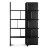 Hunter 48" Bookshelves in Black by Home Trends & Design at Eve Furniture