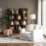 Hunter 48" Bookshelves in Dark Sienna by Home Trends & Design at Eve Furniture