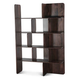 Hunter 48" Bookshelves in Dark Sienna by Home Trends & Design at Eve Furniture