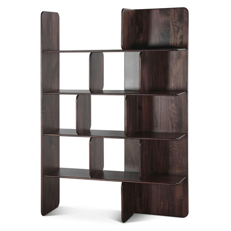 Hunter 48" Bookshelves in Dark Sienna by Home Trends & Design at Eve Furniture
