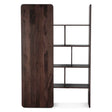 Hunter 48" Bookshelves in Dark Sienna by Home Trends & Design at Eve Furniture