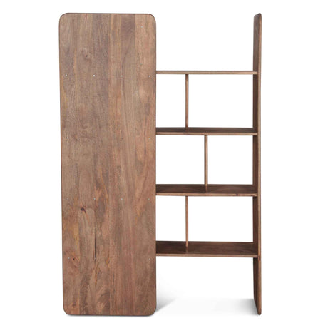 Hunter 48" Bookshelves in Natural Brown by Home Trends & Design at Eve Furniture