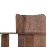 Hunter 48" Bookshelves in Natural Brown by Home Trends & Design at Eve Furniture