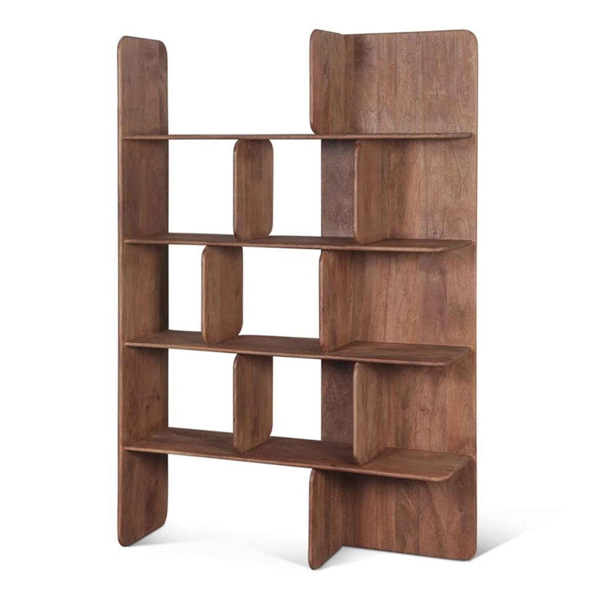 Hunter 48" Bookshelves in Natural Brown by Home Trends & Design at Eve Furniture