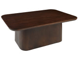 Hunter 48″ Solid Wood Coffee Table by Steve Silver at Eve Furniture