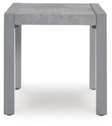 Hurley Park Gray Outdoor End Table by Ashley at Eve Furniture