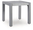 Hurley Park Gray Outdoor End Table by Ashley at Eve Furniture