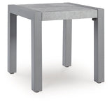 Hurley Park Gray Outdoor End Table by Ashley at Eve Furniture