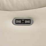Huron Beige 2-Piece Power Double Reclining Set by Homelegance at Eve Furniture