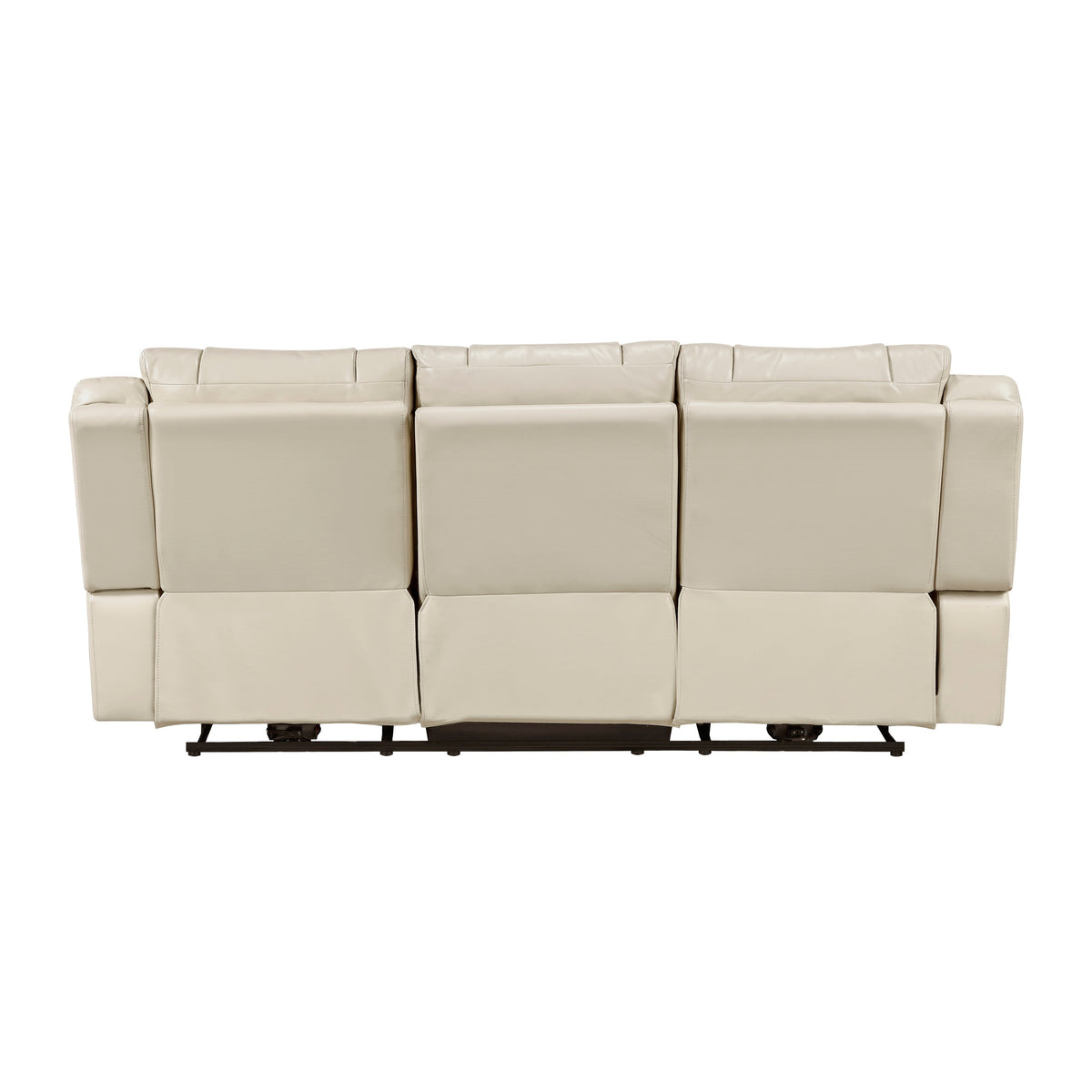 Huron Beige 2-Piece Power Double Reclining Set by Homelegance at Eve Furniture