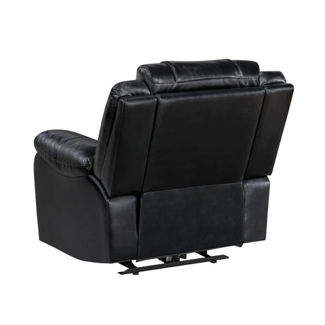 Huron Black Power Double Reclining Living Room Set by Homelegance at Eve Furniture