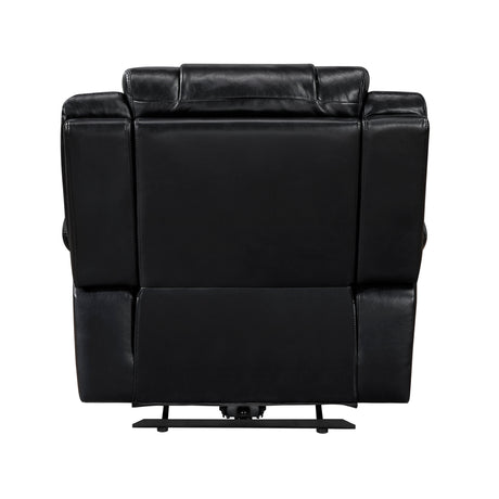 Huron Black Power Double Reclining Living Room Set by Homelegance at Eve Furniture