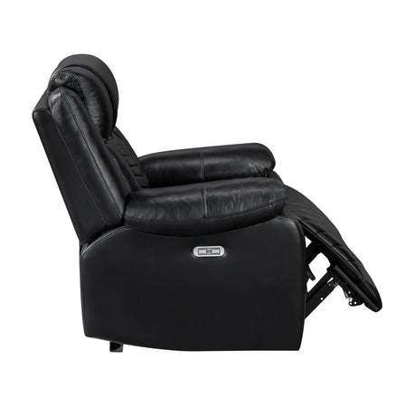Huron Black Power Double Reclining Living Room Set by Homelegance at Eve Furniture