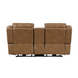 Huron Brown Power Reclining Living Room Set by Homelegance at Eve Furniture