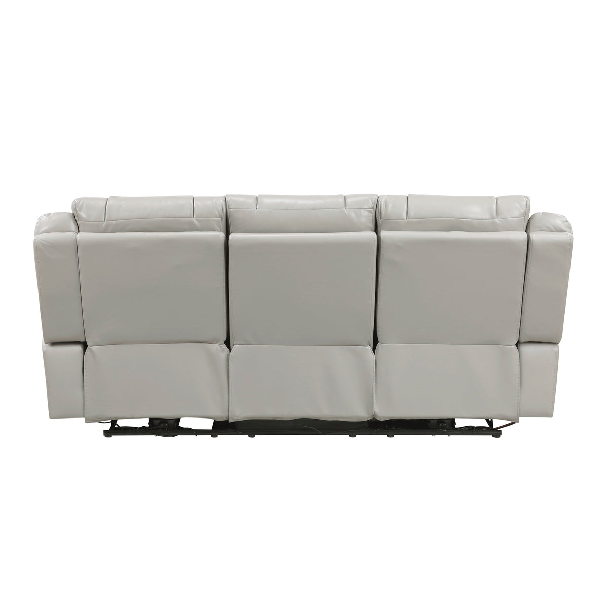Huron Gray 2-Piece Power Double Reclining Living Room Set by Homelegance at Eve Furniture