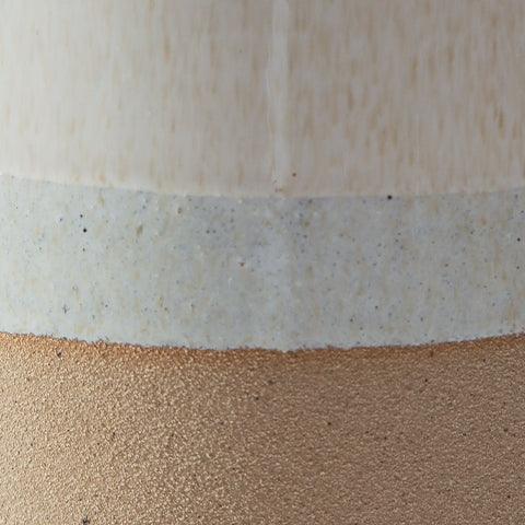 Hurston Ivory/Brown Candle Holder by Ashley at Eve Furniture