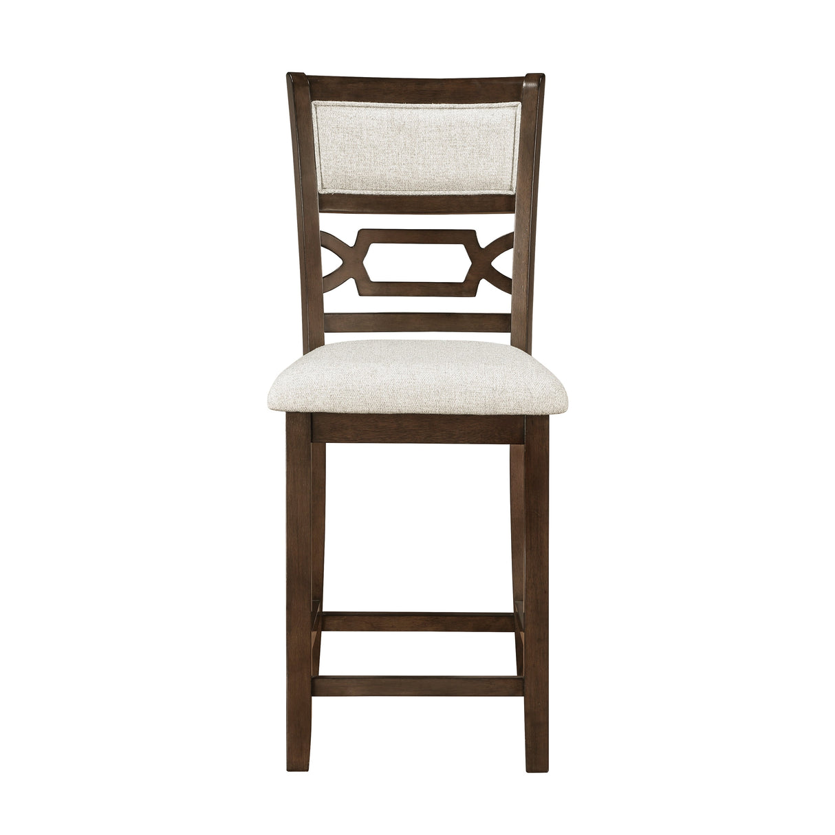 Hutchinson Dark Brown/Beige 5-Piece Counter Height Set by Homelegance at Eve Furniture