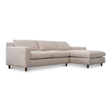 Hutton Beige Right Sectional