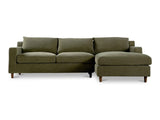 Hutton Olive Right Sectional