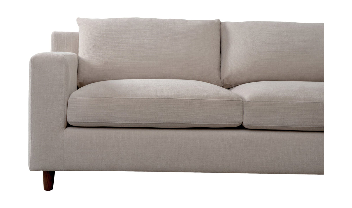 Hutton Sectional Beige by Moe's Home at Eve Furniture