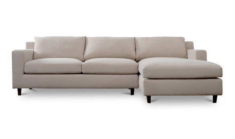 Hutton Sectional Beige by Moe's Home at Eve Furniture