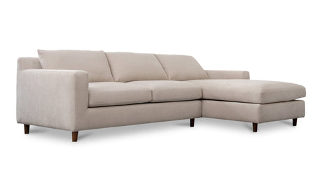 Hutton Sectional Beige by Moe's Home at Eve Furniture