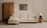 Hutton Sectional Beige by Moe's Home at Eve Furniture