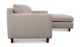 Hutton Sectional Beige by Moe's Home at Eve Furniture