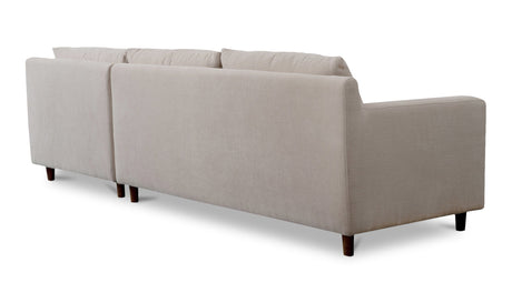 Hutton Sectional Beige by Moe's Home at Eve Furniture