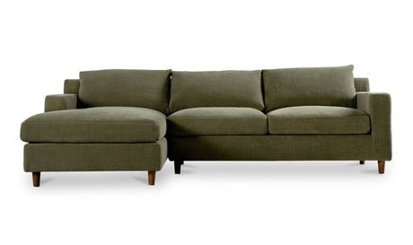 Hutton Sectional Olive by Moe's Home at Eve Furniture