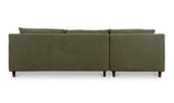 Hutton Sectional Olive by Moe's Home at Eve Furniture
