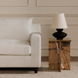 Hutton White Right Sectional by Moe's Home at Eve Furniture