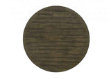 Huttwil Dark Walnut/Beige 5-Piece Round Dining Table Set by Furniture of America at Eve Furniture