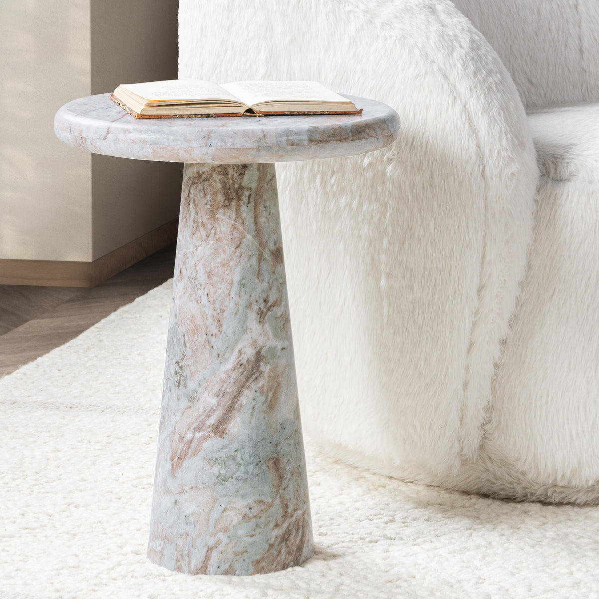 Huxley Accent Table Rusty by Classic Home at Eve Furniture