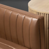 Huxley Brown Accent Chair by Crestview at Eve Furniture