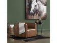 Huxley Brown Accent Chair by Crestview at Eve Furniture