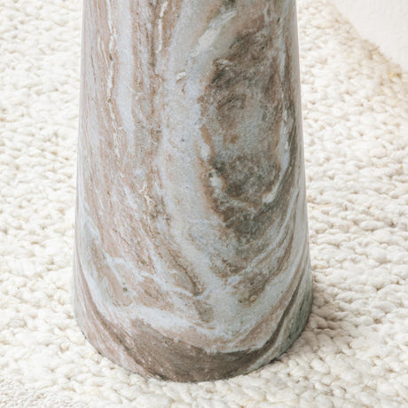 Huxley Rusty Gray 16" Accent Table by Classic Home at Eve Furniture
