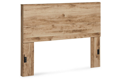 Hyanna Tan Brown Storage Platform Bedroom Set 2 Drawers by Ashley at Eve Furniture
